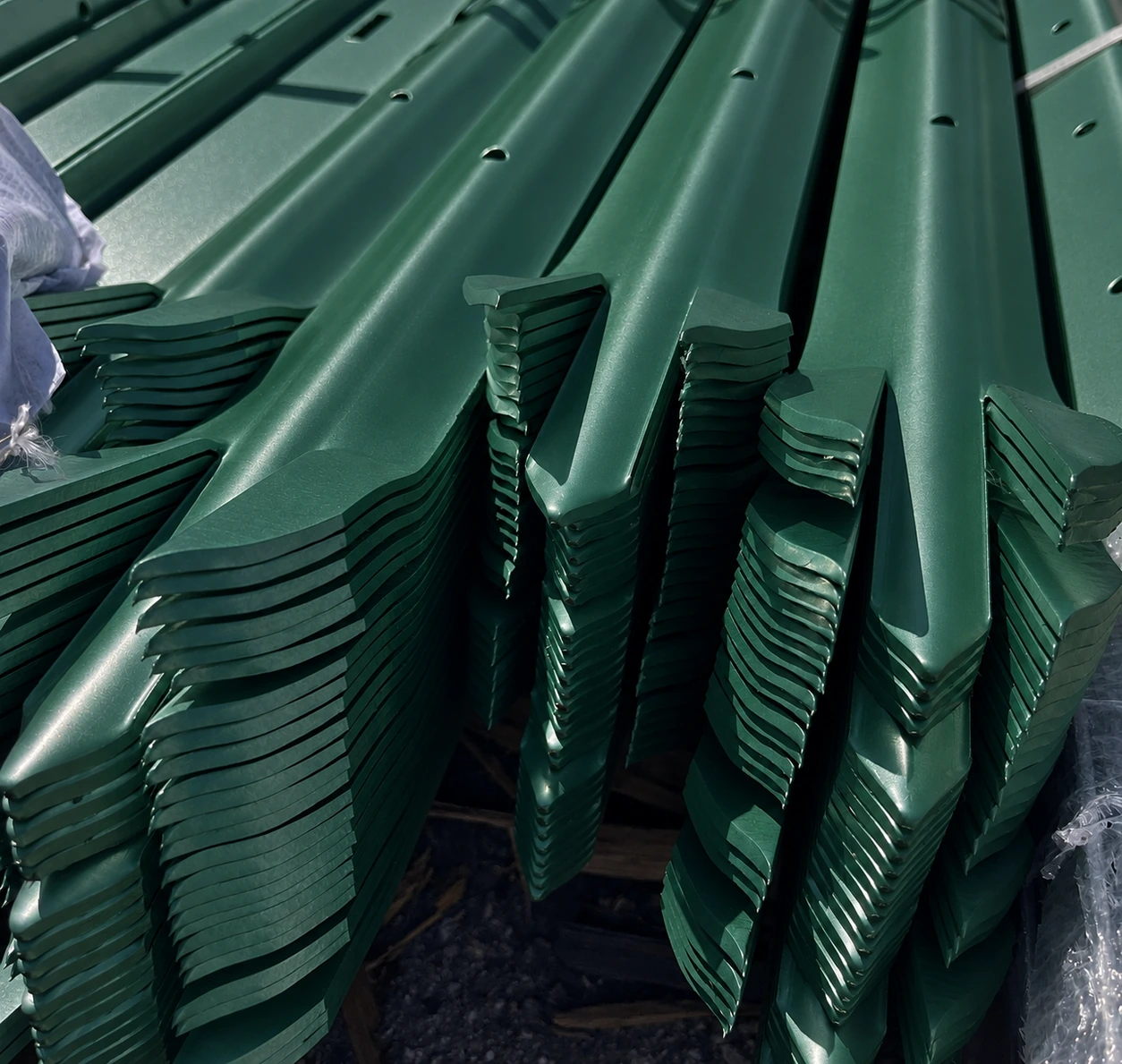 Traditional D Pale - 3.0m - Galvanised & PPC Green RAL 6005