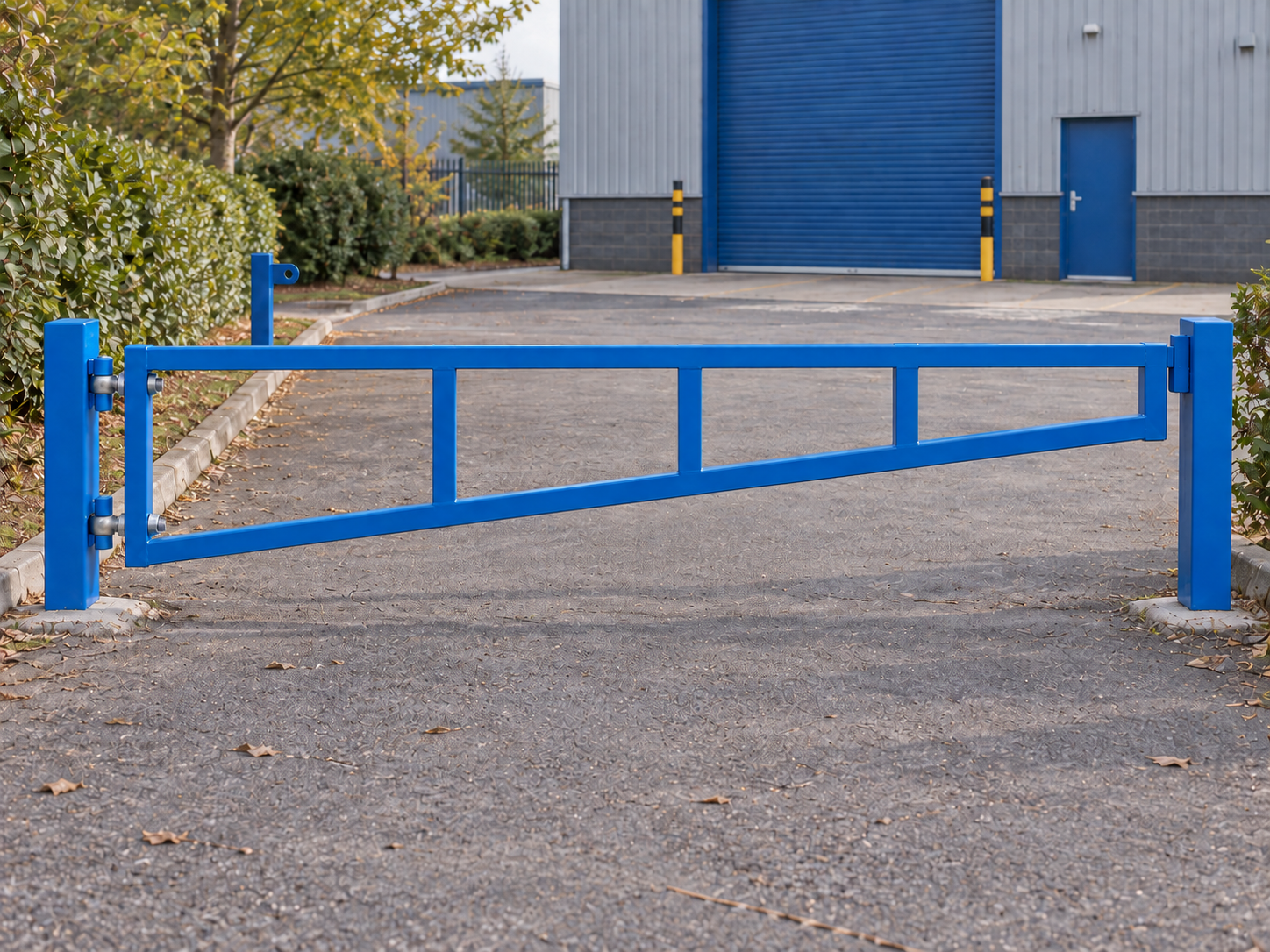 Vehicle Access Control Barrier 7.0m x 1.2m High - Galvanised & PPC