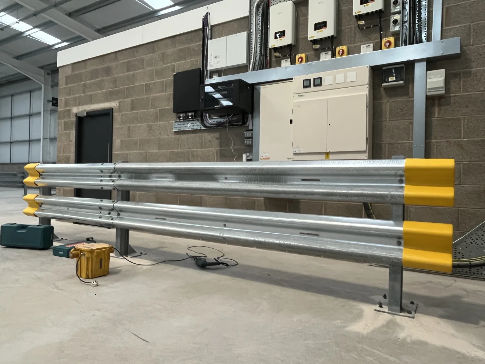 Complete Double Armco Barrier 5.3m x 1.2m High - Galvanised