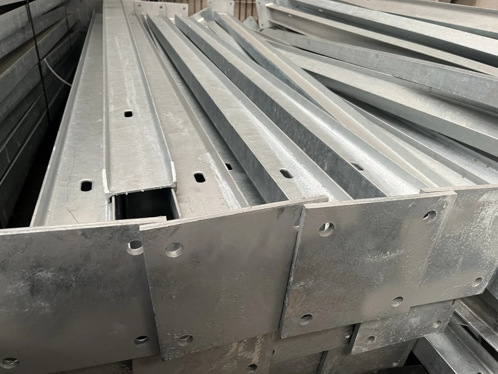 Traditional Bolt-Down RSJ Post - 2.4m - Galvanised