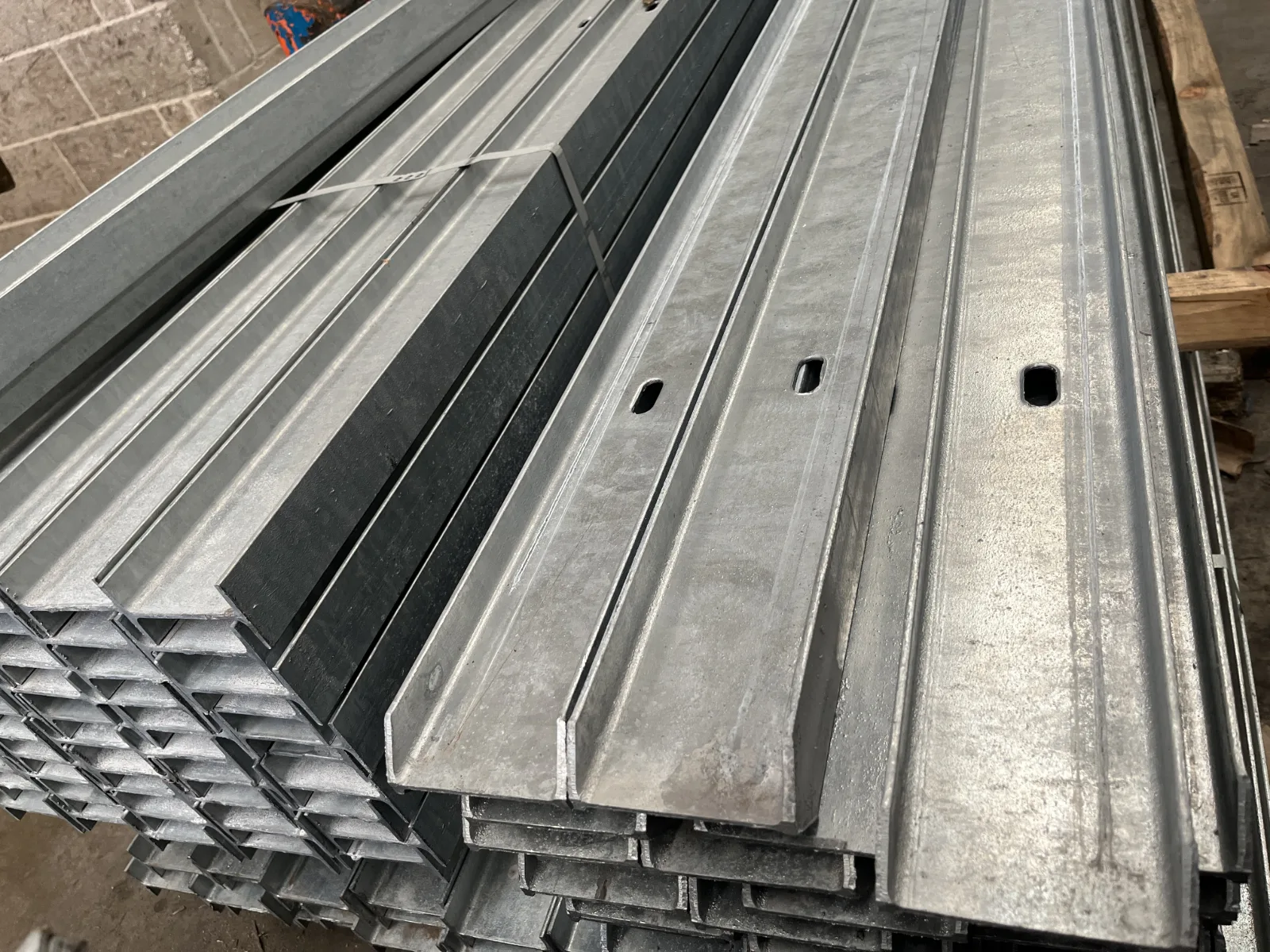 Traditional Dig-In RSJ Post - 2.1m - Galvanised
