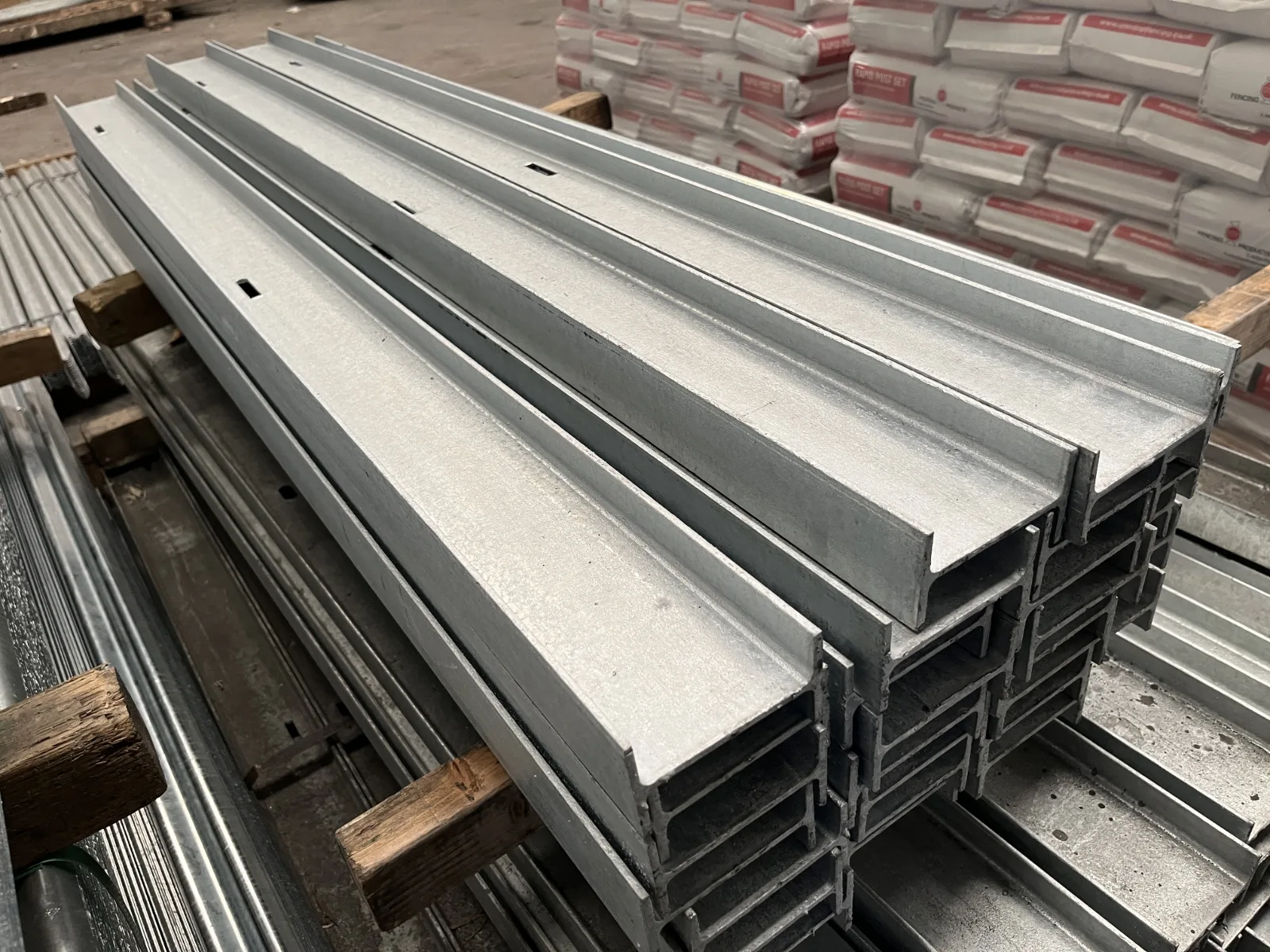 Traditional Dig-In RSJ Post - 1.2m - Galvanised